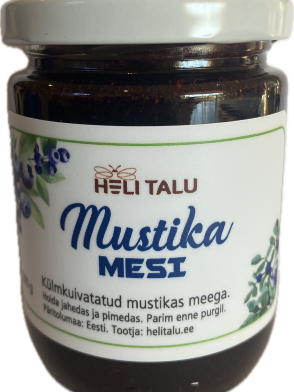 mesi-mustikaga